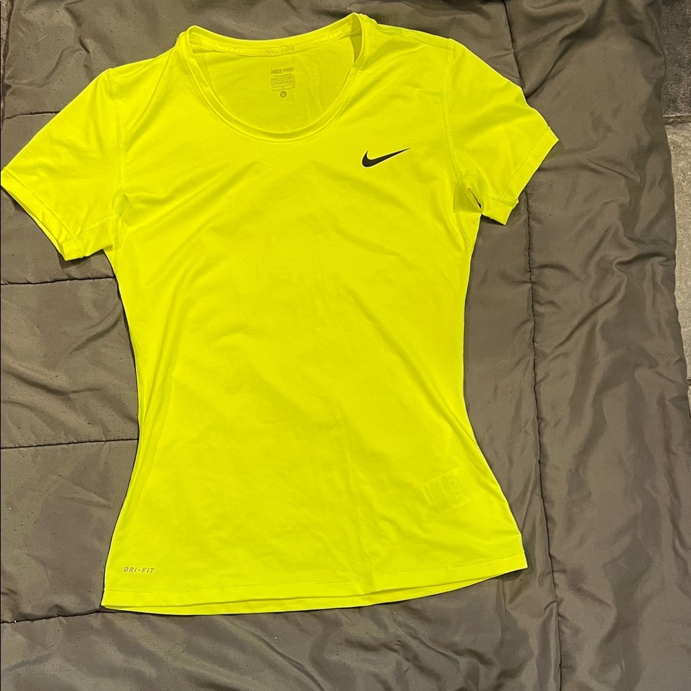 Nike Women's Bright Yellow Short Sleeve Tee